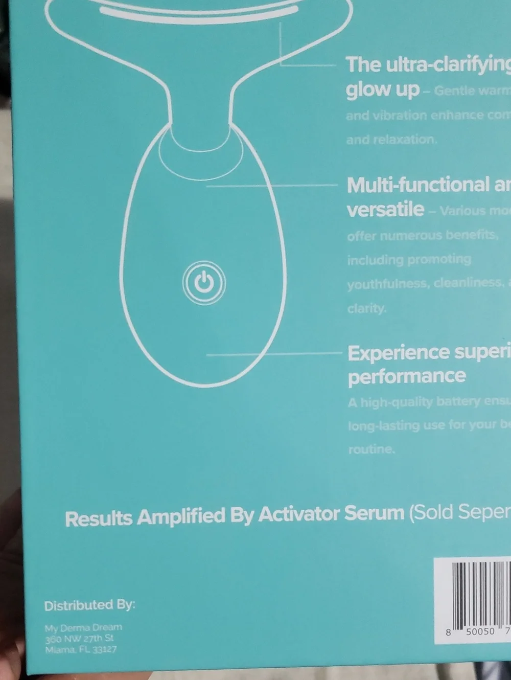 Light Facial Massager - White
